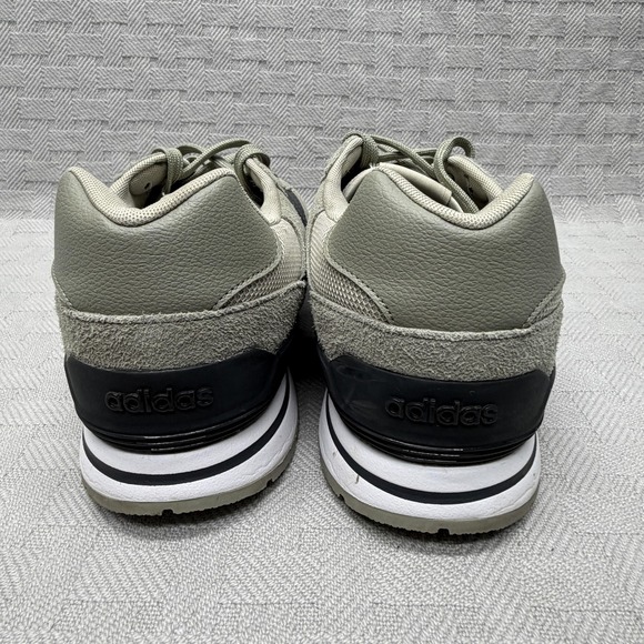 Adidas Running Shoes Mens Size 11 Gray‎ Black Suede Low Top Sneakers IG3532 main image 5